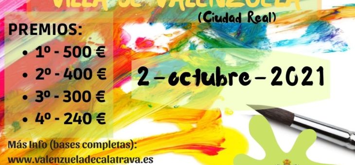 III CERTAMEN DE PINTURA RÁPIDA «VILLA DE VALENZUELA»