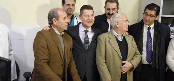 El presidente de Castilla La Mancha visita Valenzuela de Calatrava.